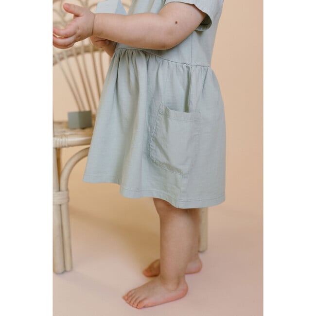 Playground Empire Waist 2-Pocket Dress, Soft Sea - Dresses - 3