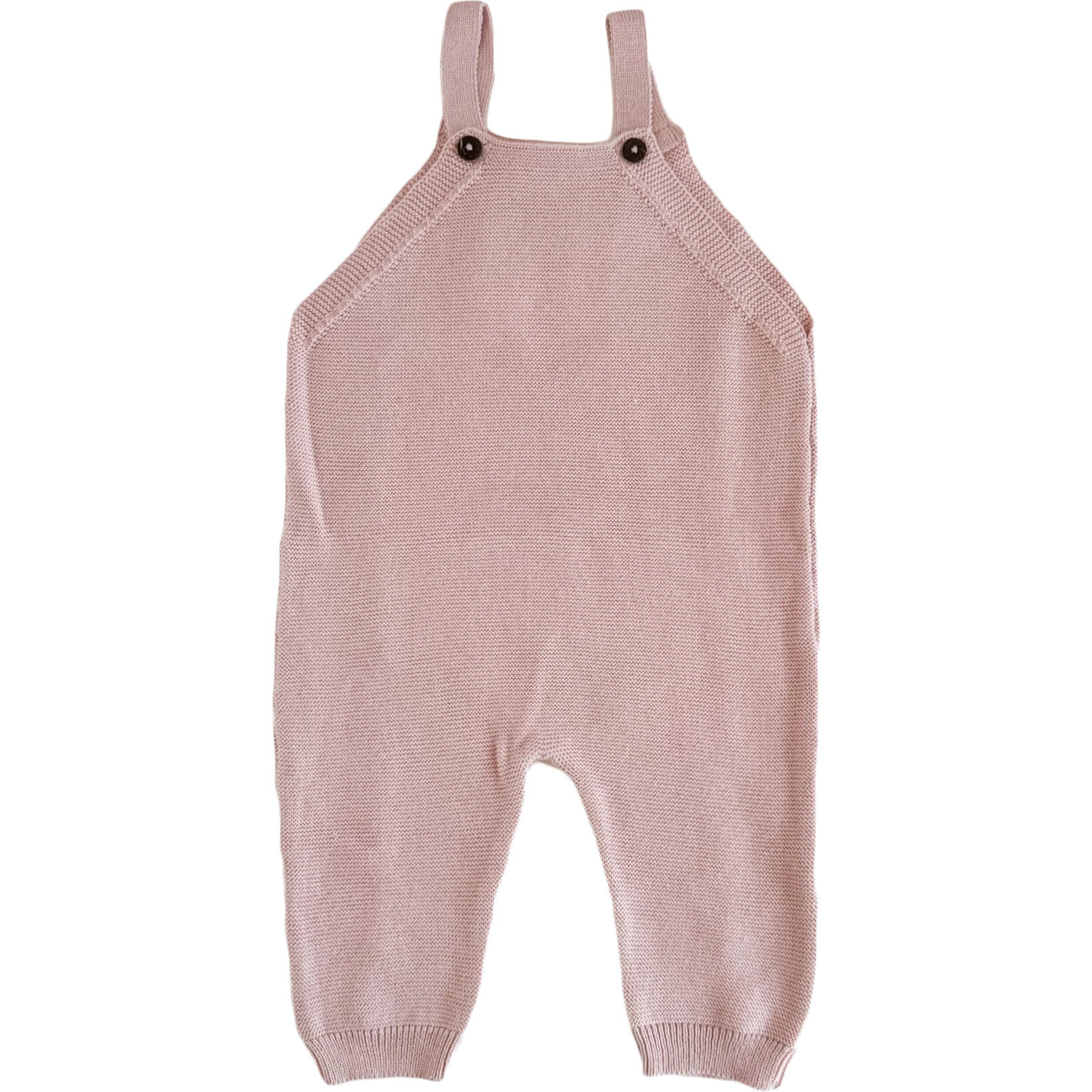Organic Cotton Baby Gift Overalls, Blush Pink - Overalls - 1