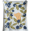 Blueberry Bear Bee Organic Cotton Blanket - Blankets - 1 - thumbnail