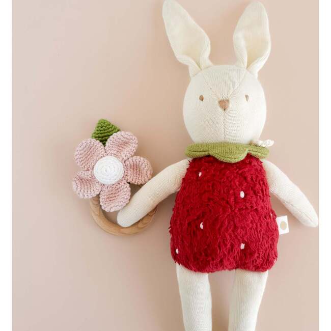 Bailey Bunny Strawberry Plushie Baby Kid Animal Stuffed Toy - Plush - 4