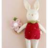 Bailey Bunny Strawberry Plushie Baby Kid Animal Stuffed Toy - Plush - 4