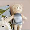 Baby Gift Set Blueberry Blanket Bear Bee Plush Toy Cream Overall - Mixed Gift Sets - 6