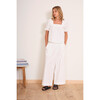 Women's Paloma Mid-Rise Waist Loose-Fit Pant, White - Pants - 5
