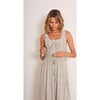 Women's Boni Striped Wide Smocked Bodice Maxi Tank Dress, Soft Rainbow - Dresses - 7