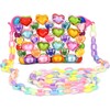 Hearts Beaded Crossbody Bag - Bags - 1 - thumbnail
