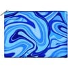 Blue Swirl Cosmetic Trio - Bags - 3