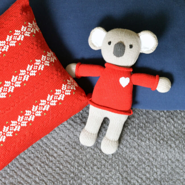 Valentine Koala, Red - Soft Dolls - 3