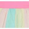 Striped Pastel Skirt, Multicolor - Skirts - 2