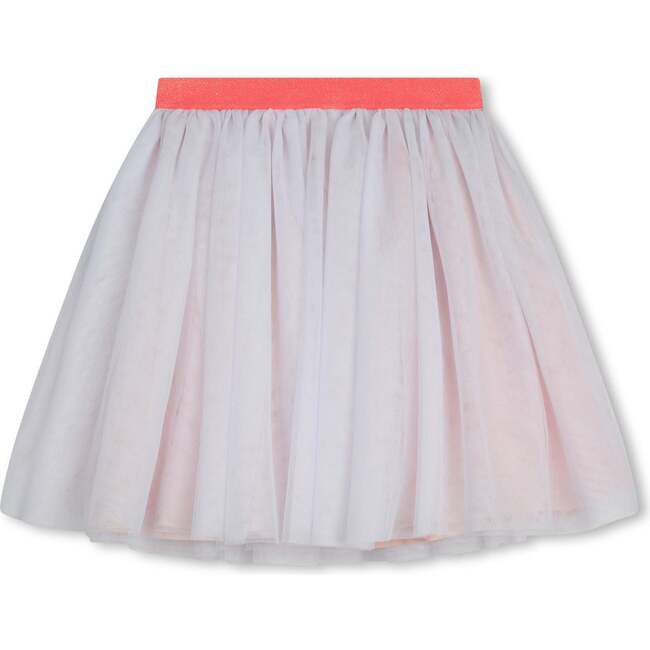 Sequin Graphic Skirt, White - Skirts - 4