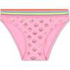 Seashell Print Bikini, Pink - Two Pieces - 4