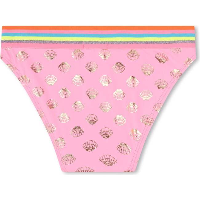 Seashell Print Bikini, Pink - Two Pieces - 6