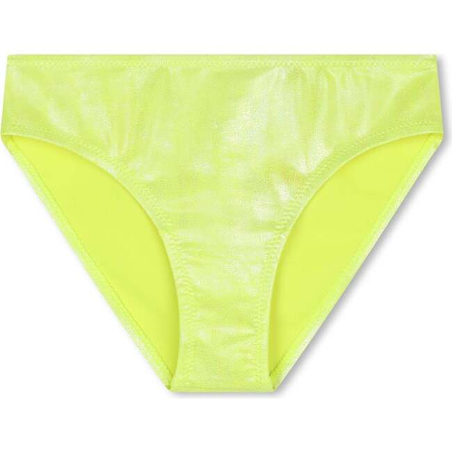 Neon Scalloped Bikini, Green - Two Pieces - 3