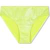 Neon Scalloped Bikini, Green - Two Pieces - 3