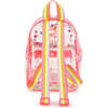 Logo See Through Backpack, Pink - Backpacks - 7