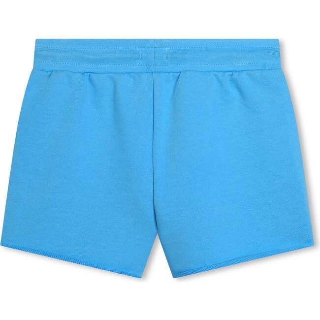 Heart Graphic Shorts, Blue - Shorts - 3