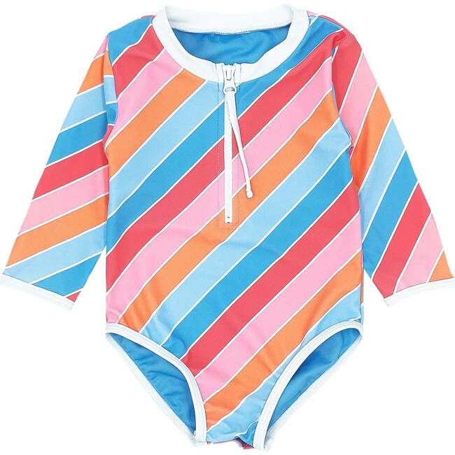 Baby Sun Seeker Long Sleeve Surf Suit, Multicolors