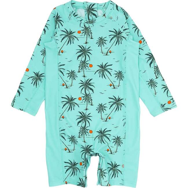 Baby Shorebreak Long Sleeve Surf Suit, Beach Glass