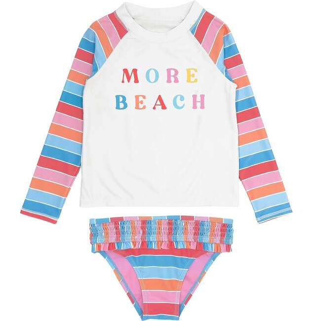 Baby Lei Lei Long Sleeve 2-Piece Swimsuit, Multicolors