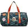Duffle Bag With Patches, Camo - Bags - 1 - thumbnail
