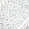 Secret Garden Print Crib Sheet, Ivory - Crib Sheets - 1 - thumbnail