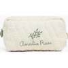 Toiletry Zipper Pouch, Ivory - Bath Accessories - 1 - thumbnail