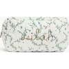 Secret Garden Toiletry Zipper Pouch, White - Bath Accessories - 1 - thumbnail