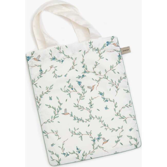 Secret Garden Print Crib Sheet, Ivory - Crib Sheets - 3
