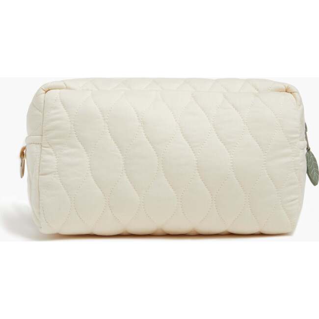 Toiletry Zipper Pouch, Ivory - Bath Accessories - 2