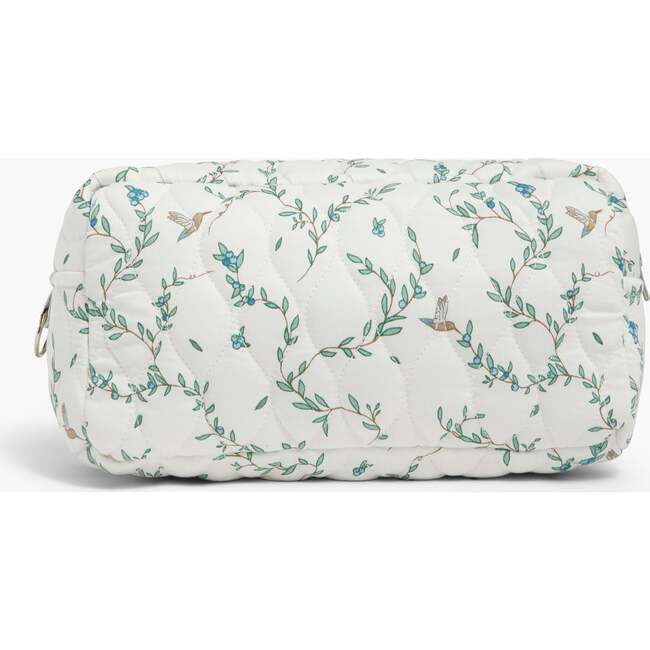 Secret Garden Toiletry Zipper Pouch, White - Bath Accessories - 2