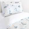 Never Stop Exploring Print Twin Set, Ivory - Duvet Sets - 1 - thumbnail