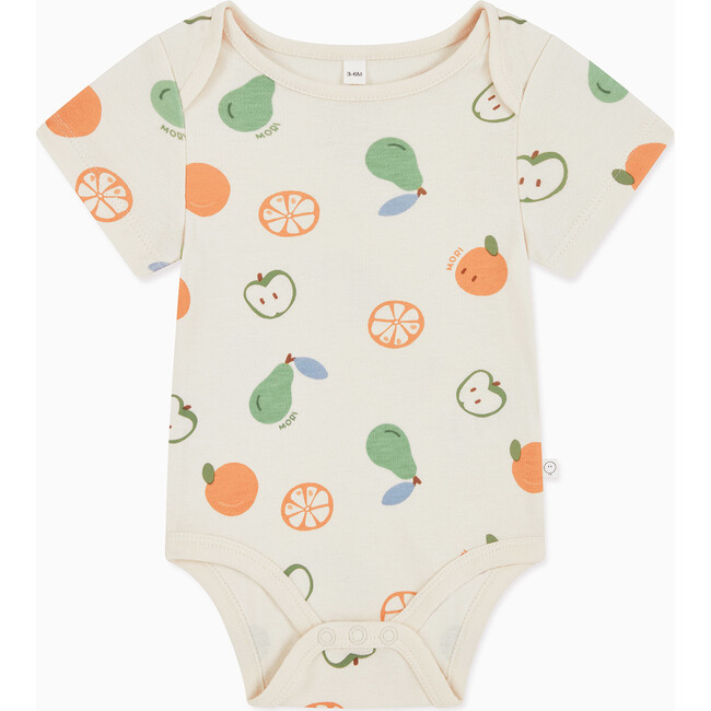 Fruit Print Short Sleeve Bodysuit