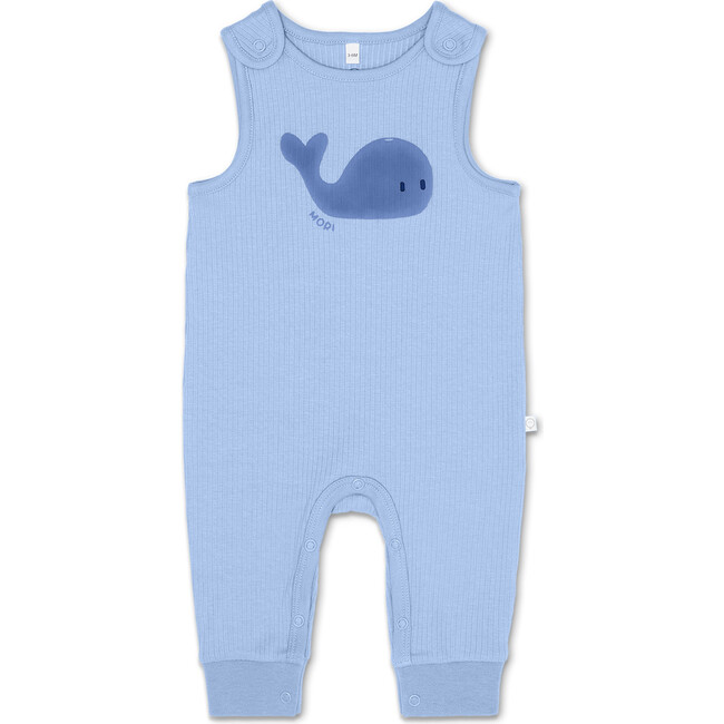 Whale Placement Print Romper