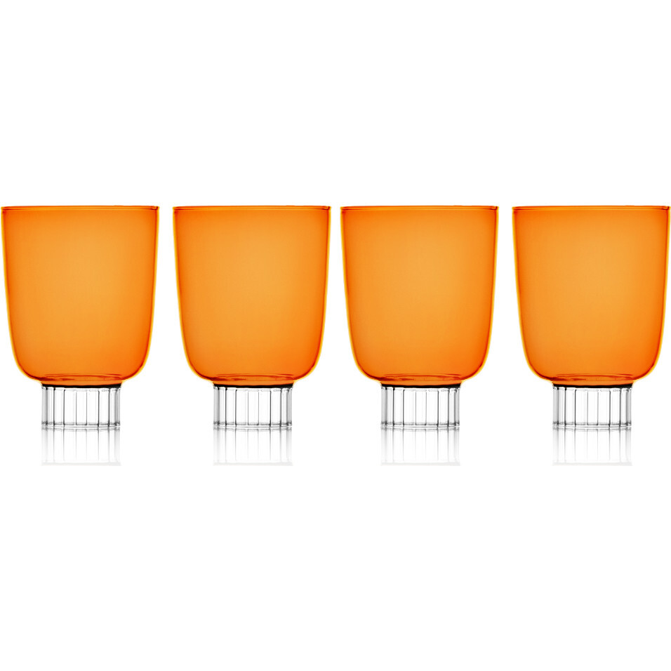 Romantic Glasses Petite, Amber - Tableware - 1