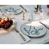 Ribbon Dinner Plate, Blue - Tableware - 2