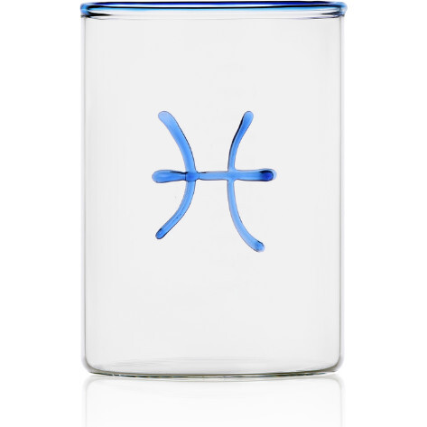 Astrología Low Ball Glass, Pisces