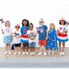 Patriotic Star Tank Tutu Dress, Blue - Dresses - 4