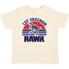 Let Freedom Rawr Short Sleeve T-Shirt, Natural - T-Shirts - 1 - thumbnail