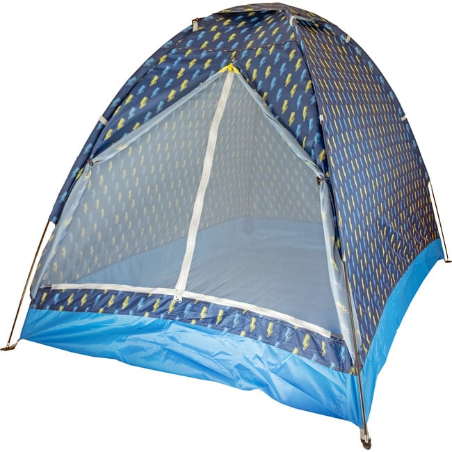 Indoor/Outdoor Camping Play Tent, Lightning Bolts - Play Tents - 5