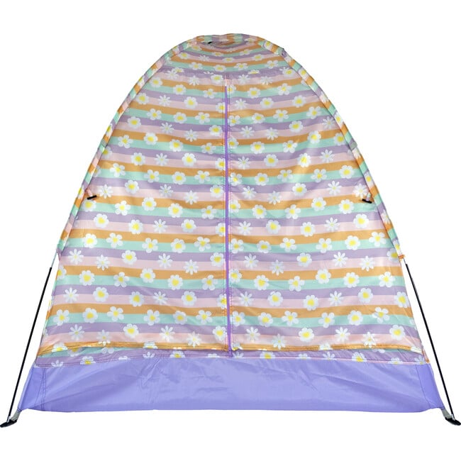 Indoor/Outdoor Camping Play Tent, Happy Daisy Stripes - Play Tents - 5