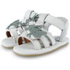 Tuti Sky Grasshopper Nubuck Sandals, Light Grey - Sandals - 1 - thumbnail