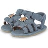 Tuti Fields Forget Me Not Nubuck Sandals, Petrol - Sandals - 1 - thumbnail