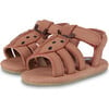 Tuti Sky Lady Bird Nubuck Sandal, Walnut - Sandals - 1 - thumbnail