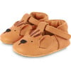 Spark Classic Leather T-Bar Shoes, Tiger, Camel - Crib Shoes - 1 - thumbnail