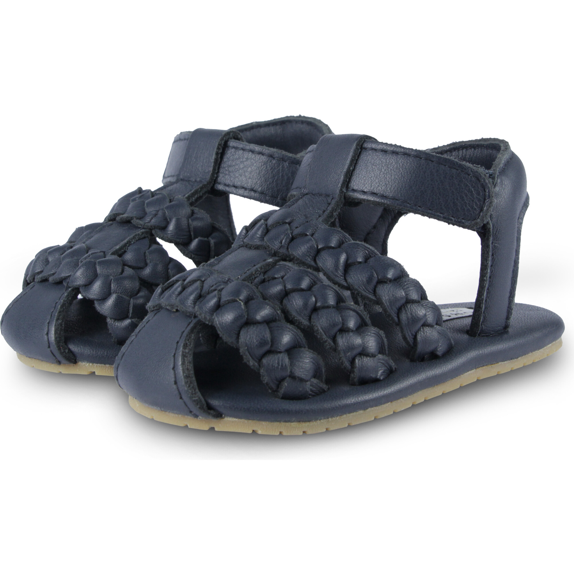 NWT Donsje deals Pam Braided Strap Sandal Navy