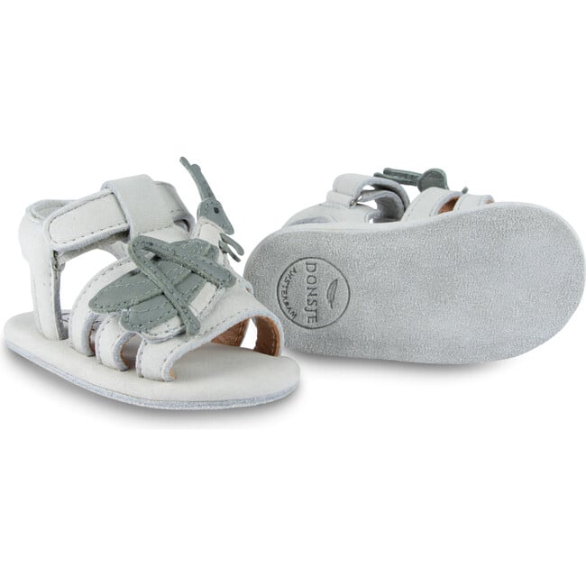 Tuti Sky Grasshopper Nubuck Sandals, Light Grey - Sandals - 5