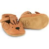 Spark Classic Leather T-Bar Shoes, Tiger, Camel - Crib Shoes - 4