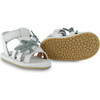 Tuti Sky Grasshopper Nubuck Sandals, Light Grey - Sandals - 6