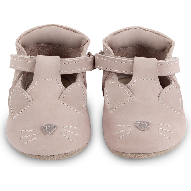 Spark Cat Classic Nubuck T-Bar Shoes, Lilac - T-Straps - 3