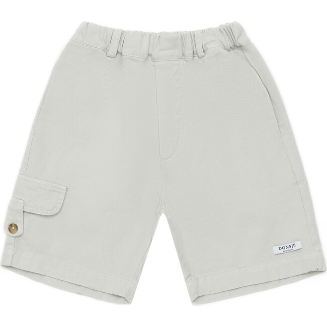 Nik Front Pocket Elasticated Waist Shorts, Dew