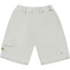 Nik Front Pocket Elasticated Waist Shorts, Dew - Shorts - 1 - thumbnail